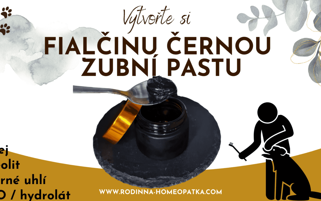 Přírodní pasta na zuby pro&nbsp;psy