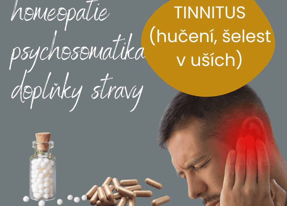 tinnitus - hučení v uších, zvuky v uších, šelest, doplňky stravy, přírodn, alternativní, vitamíny, minerály